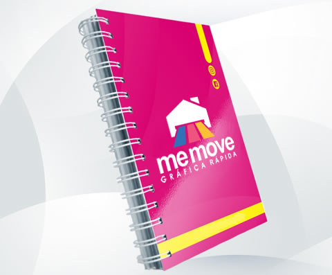 Cadernos Personalizados | Gráfica Me Move
